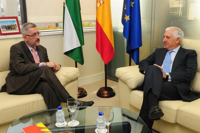 Ávila Y Herrero En Un Momento Del Encuentro