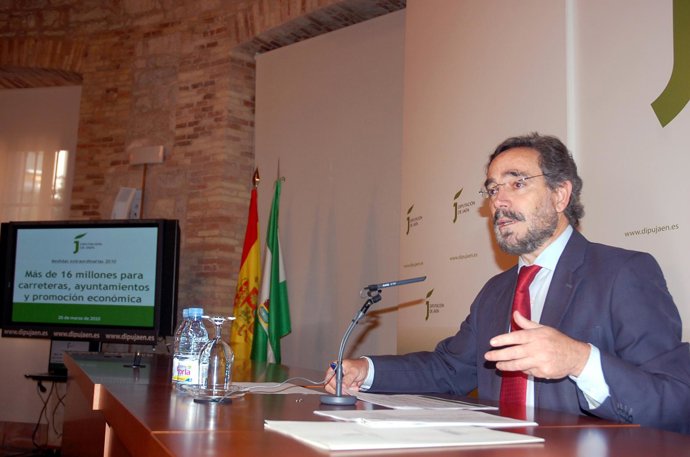 El Presidente De La Diputación, Felipe López