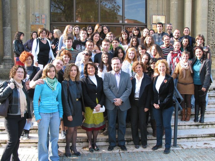 Alumnos De La US Participantes En El Curso De Promoción De La Salud