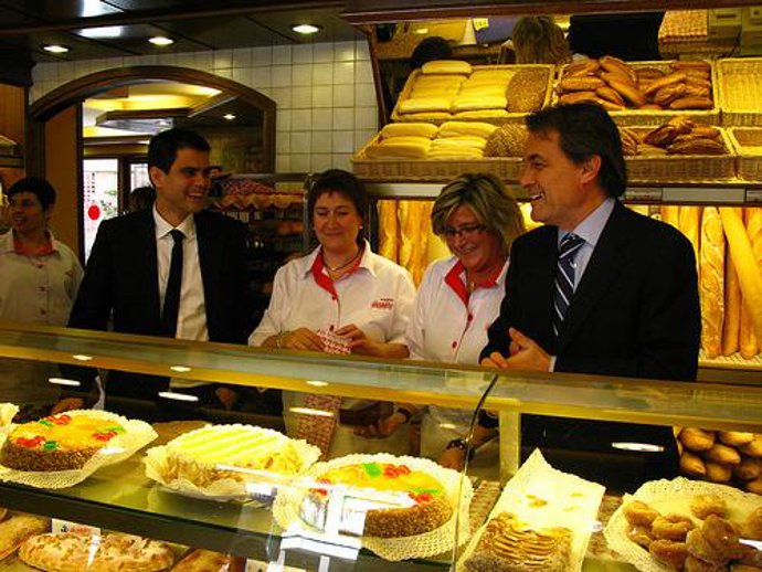 Artur Mas, En Su Visita A Igualada