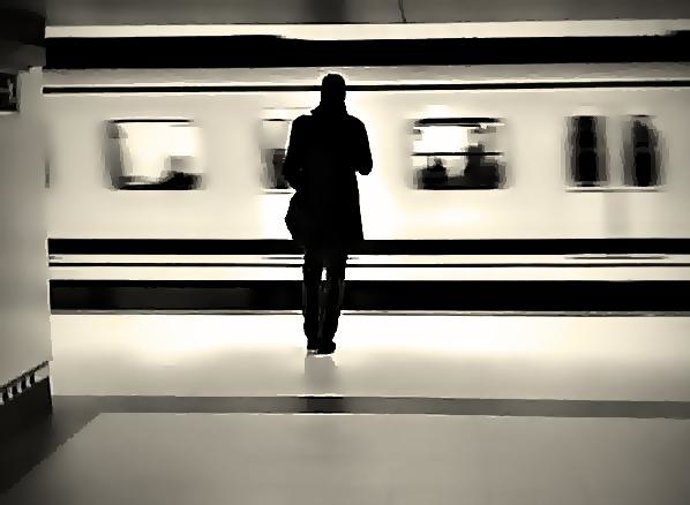 'El Andén De La Paciencia', Foto Ganadora
