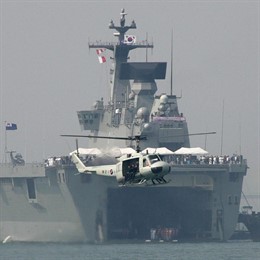 Barco de Corea del Sur