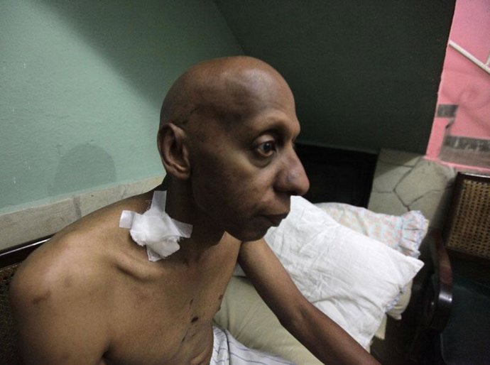 El disidente cubano Guillermo Fariñas 