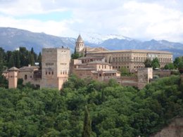 Imagen De La Alhambra De Granada