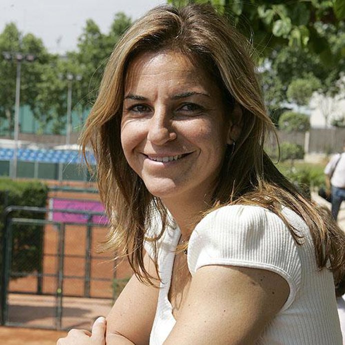 Arantxa Sánchez Vicario, más feliz que nunca