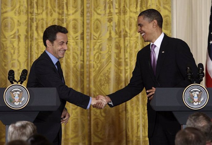Sarkozy Y Obama
