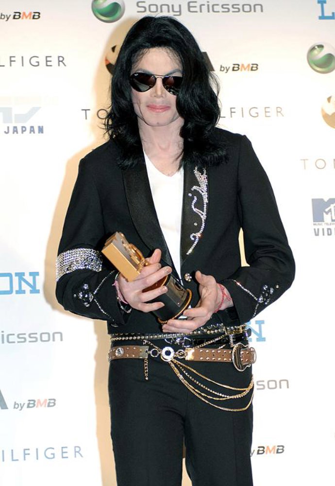 El cantante Michael Jackson