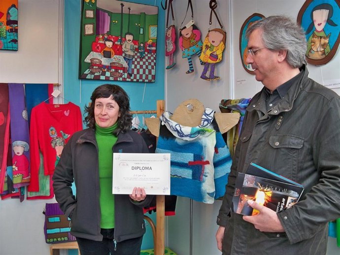 Entrega Del Premio De La Feria De Artesanía De Valladolid