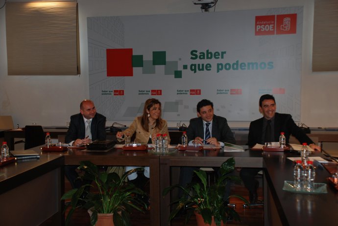 Reunión De La Comisión Permanente Del PSOE-A Celebrada Hoy