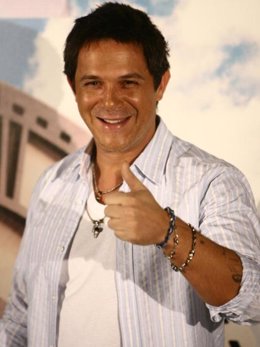 El cantante Alejandro Sanz