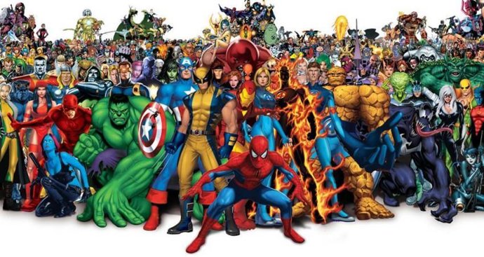 Personajes De Comic Marvel