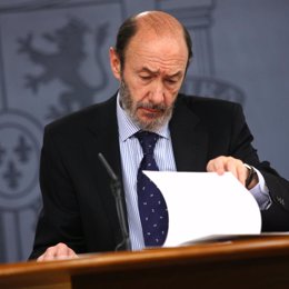 Ministro Del Interior, Alfredo Pérez Rubalcaba