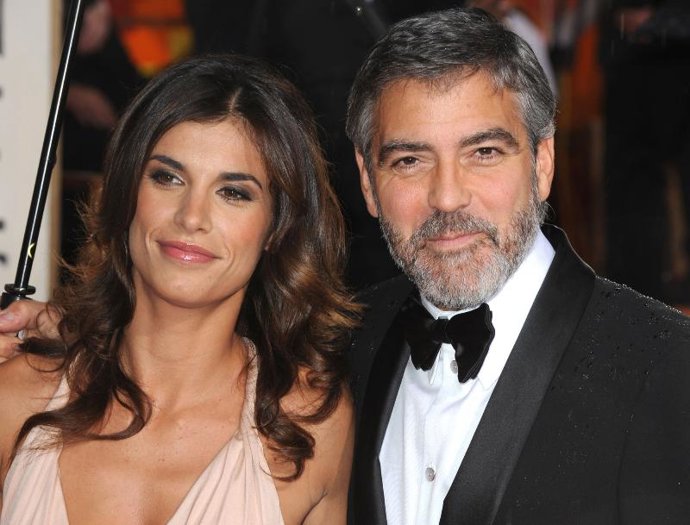 George Clooney y Elisabetta Canalis