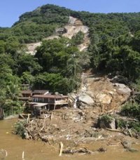 Asciende a 95 el número de fallecidos por las inundaciones en Río de Janeiro (Brasil)