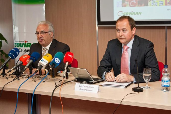El Presidente De Covirán, Antonio Robles Lizancos, Y El Director General De CEO,