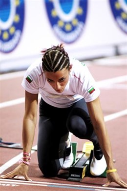 Salida de tacos en la carrera de relevos