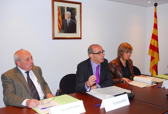 El Conseller Francesc Baltasar