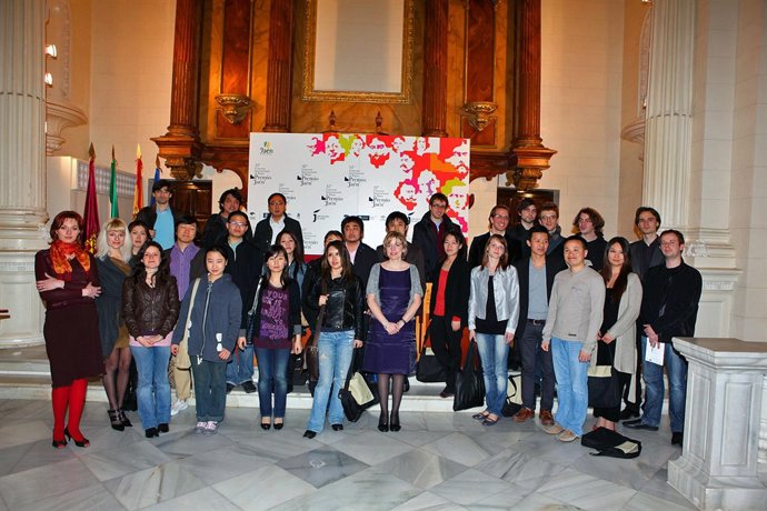 La Diputada De Cultura Y Deportes De Jaén, María Angustias Velasco, Con Particip