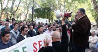 Los trabajadores de Astilleros exigen al Gobierno central que se implique en el futuro de la factoría