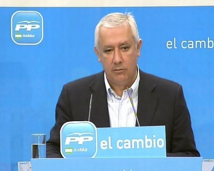 El Presidente Del PP-A, Javier Arenas