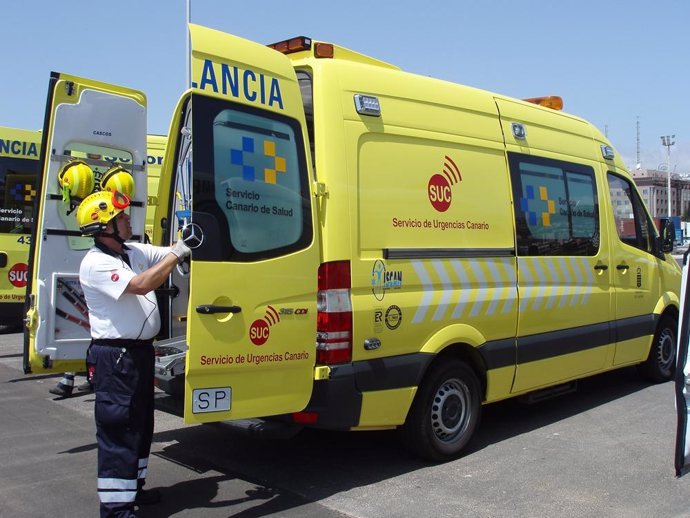 Ambulancia De Soporte Vital Básico Del SUC