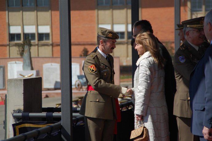 El Nuevo Jefe Del MACA Y Comandante Militar De León, El General De Brigada Artur