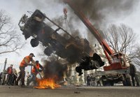 EEUU suspende los vuelos de soldados desde la base aérea en Kirguistán