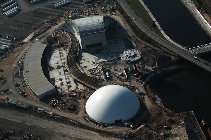 Obras Del Centro Niemeyer.