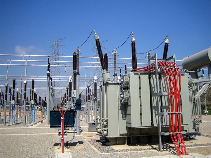 Transformador De La Subestación Íñigo En Salamanca