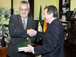 El Presidente De La Junta Y El Presidente Del Consejo Consultivo, Durante La Reu