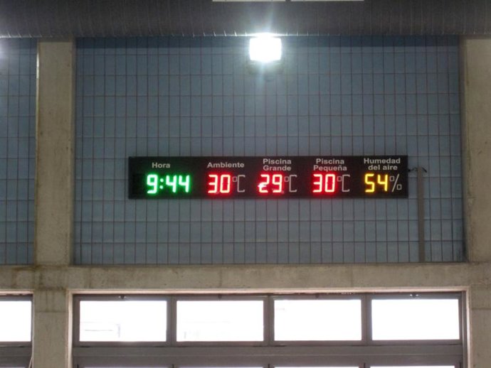 Marcador piscina Puente Tocinos