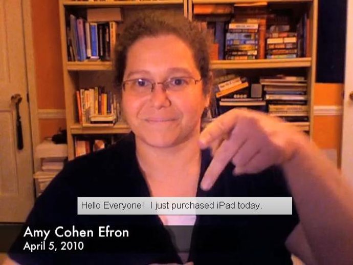 Denuncia subtítulos YouTube iPad