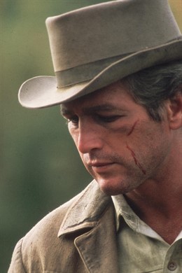 Paul Newman Es Butsch Cassidy En Dos Hombres Y Un Destinio