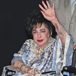 La actriz Elizabeth Taylor