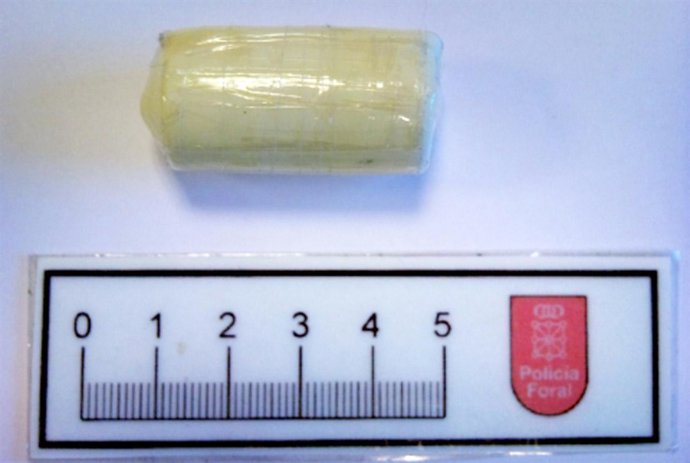Droga Incautada Por La Policía Foral.