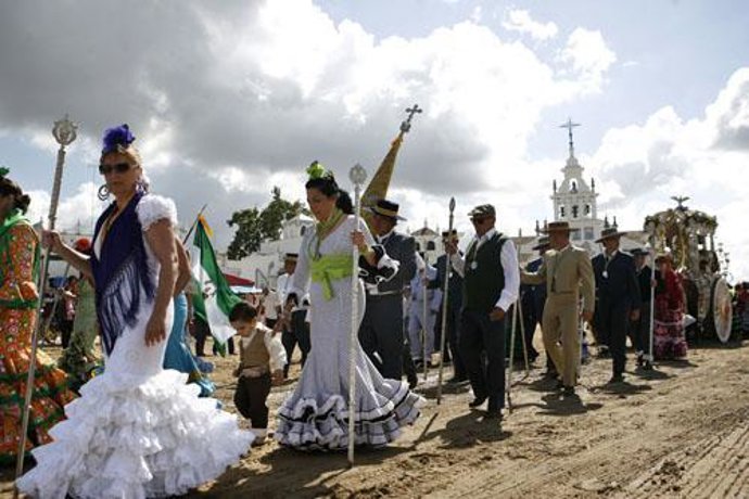 Imagen De Una Hermandad En El Rocío