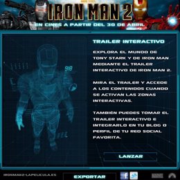 Iron Man Trailer Interactivo