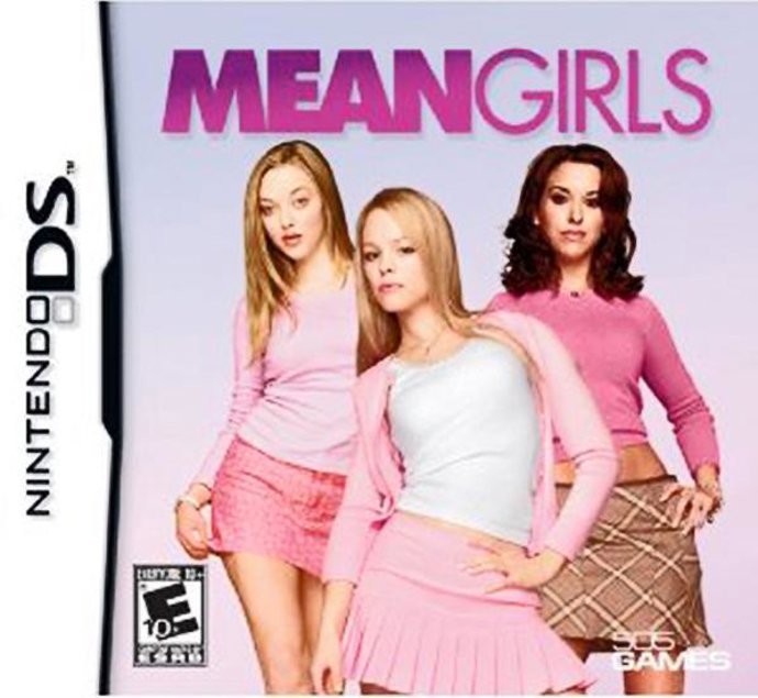 Portada del videojuego de 'Chicas Malas' para Nintendo DS