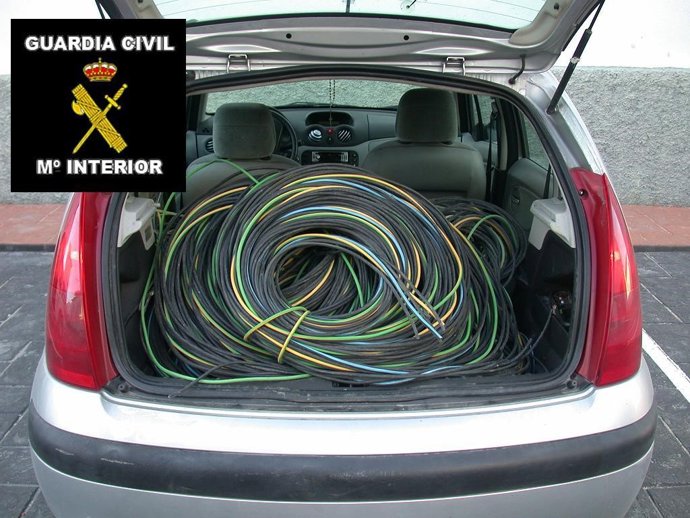 Rollos De Hilo De Cobre Intervenidos