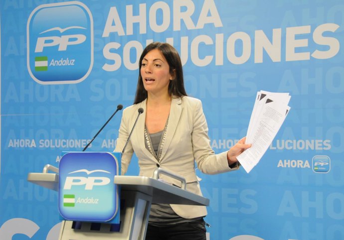 Rosario Soto, Durante La Rueda De Prensa De Hoy