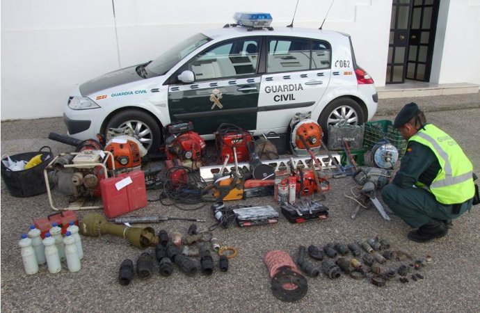 Material Intervenido