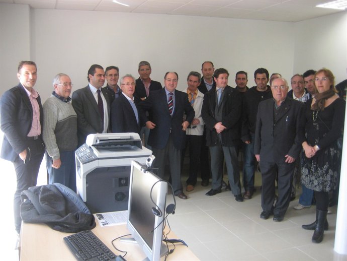 Enrique Martín En El Ayuntamiento De Villalba De Guardo