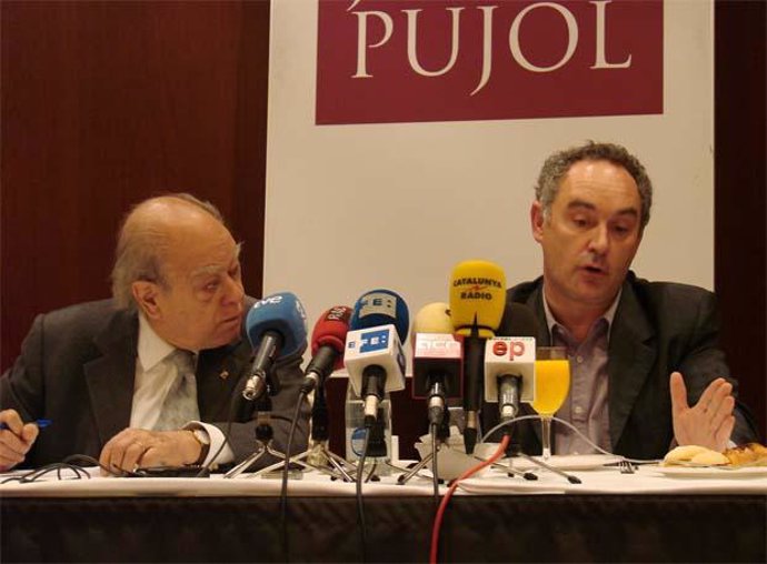 Jordi Pujol Y Ferran Adrià