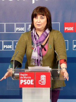 La Diputada Socialista Lola Hernández