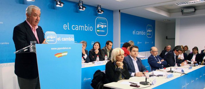 Javier Arenas, Durante Su Intervención