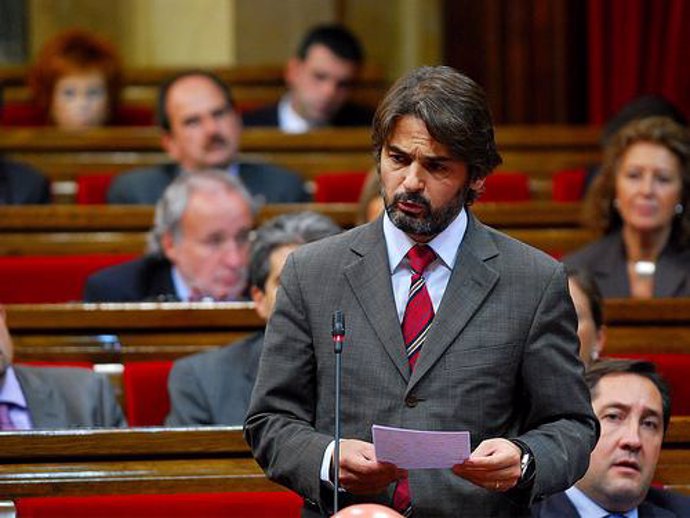 El Portavoz De Ciu En El Parlament, Oriol Pujol.