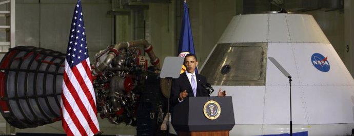 Obama visita la NASA