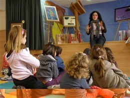 Una De Las Actividades De La Semana De La Lectura En Berlanga.