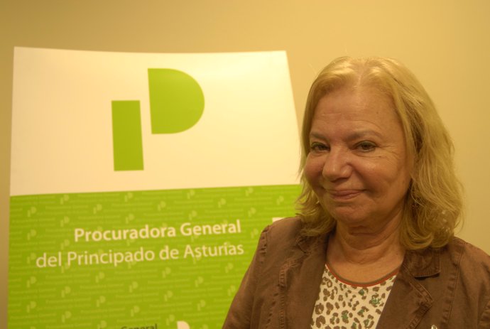 La Procuradora General Del Principado De Asturias, María Antonio Fernández Felgu