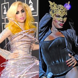 Lady Gaga y Grace Jones